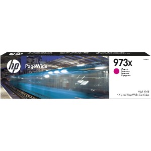 Cartucho magenta original PageWide HP 973X de alto rendimiento 