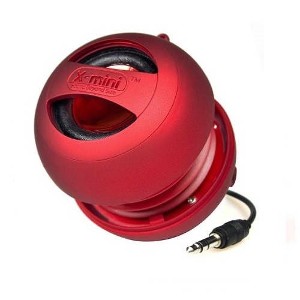 Parlantes Xmini II Capsule Speaker RED