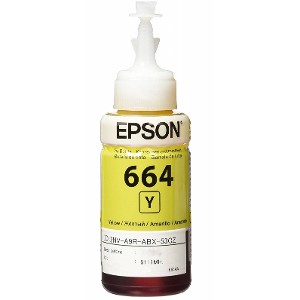 Botella de Tinta Epson T664 Amarillo